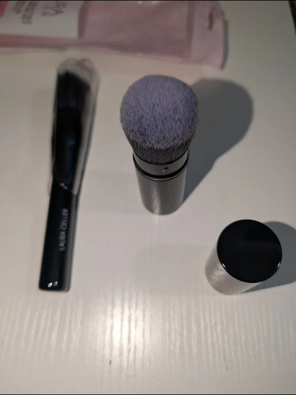 ~2PC FACE BRUSH - Laura Geller Blending Beauties Brush Set.Brand new only remov